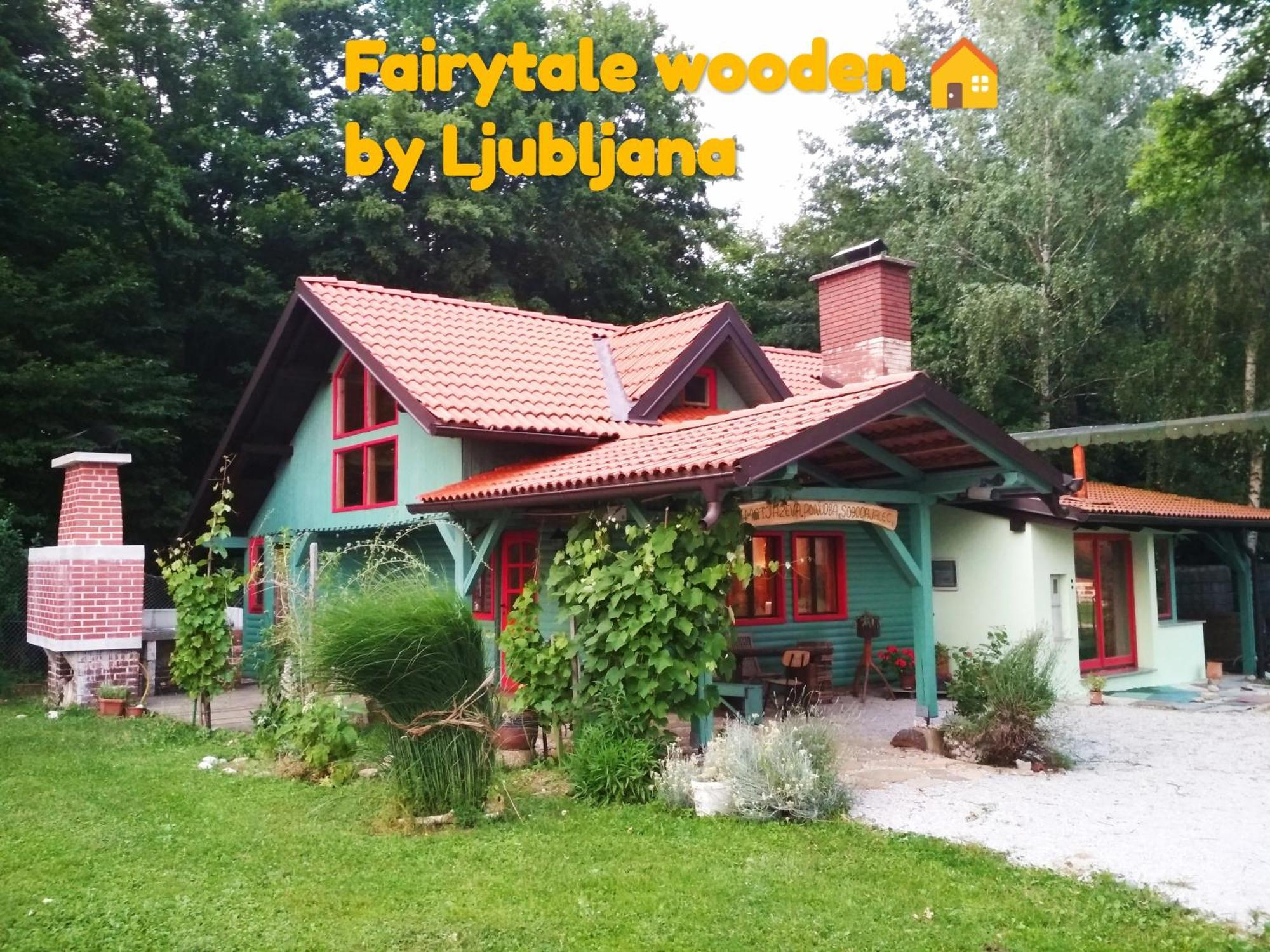 Fairytale Wooden House By Ljubljana Βίλα Grosuplje Εξωτερικό φωτογραφία