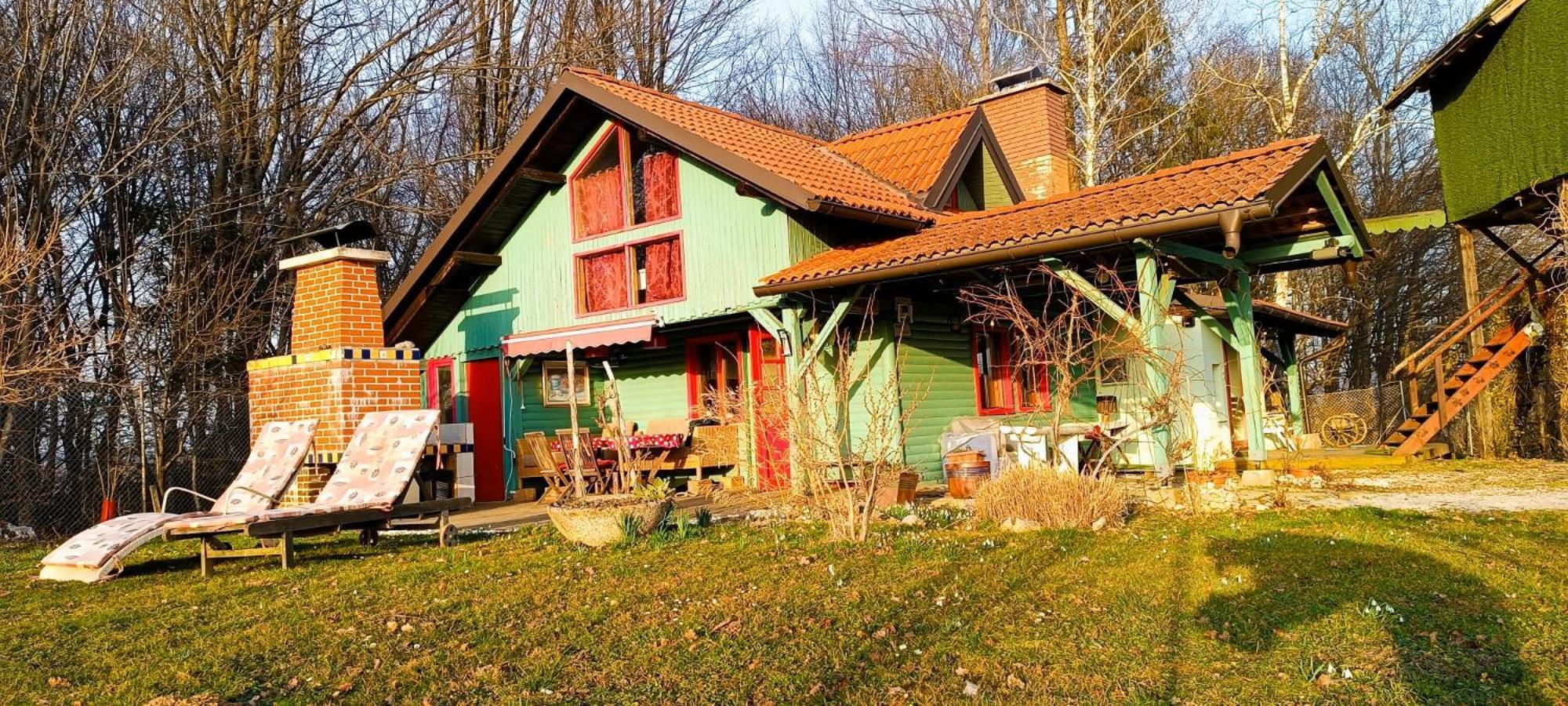 Fairytale Wooden House By Ljubljana Βίλα Grosuplje Εξωτερικό φωτογραφία