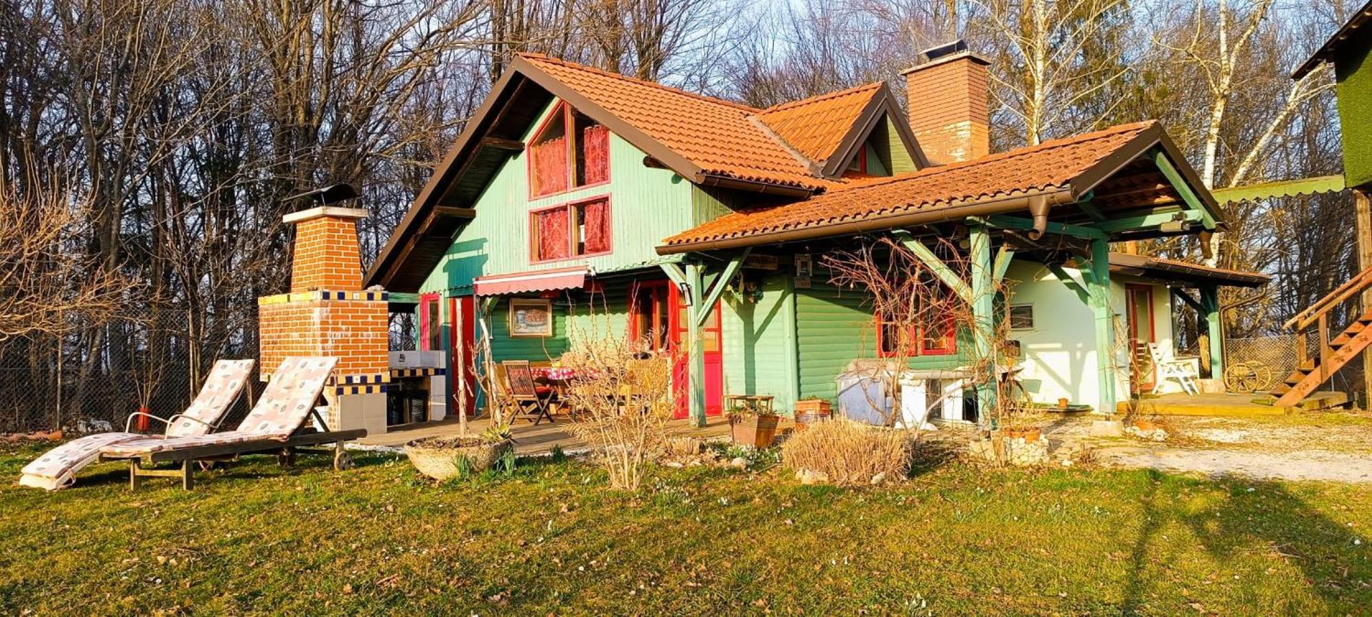 Fairytale Wooden House By Ljubljana Βίλα Grosuplje Εξωτερικό φωτογραφία
